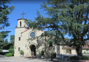 Holy Cross Catholic Church in Linden, California